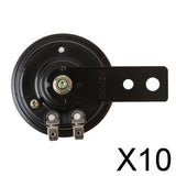 Maxbell 10xDC12V 1.5A 105db Warn Loud Air Horn Trumpet for Electric Motorcycle/Scooter