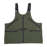 Maxbell Fly Fishing Vest Pack Jacket for Outdoor Activities Hiking for Men and Women Dark Green
