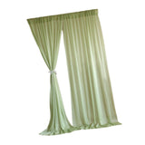 Maxbell Backdrop Curtains Background Backdrop Drapes for Party Celebration Reception Green