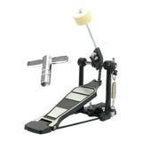 Maxbell Single Bass Drum Pedal with Drum Key Drum Accessory for Beginners Jazz Drums