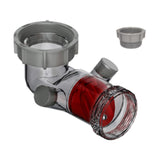Maxbell Visible Sink Drain Backflow Preventer Upgrade for Dishwashers Overflow Pipes 50mm to 50mm