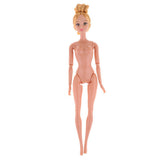 Maxbell Nude Doll 1/6 Doll 12 Ball Jointed Dolls Girl Doll with Makeup Head for DIY Doll Dress up #1 - Aladdin Shoppers