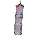 Maxbell Float Fish Basket Kayak Accessories Foldable for Leaches Minnows Live Caught Triple Layer