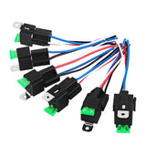 Maxbell 6PC Fuse Relay Switch Supplies Waterproof Harness Kit for Automotive Car 12V