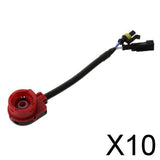 Maxbell 10xD2S D2R D2C D2 HID Converter Connector Adapter Plug Wire Cable Harness