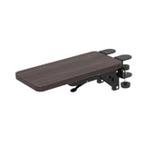 Maxbell Computer Arm Rest Convenient Ergonomic Extension Board for Office Home Table dark brown