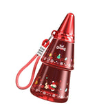 Maxbell Drinking Tumbler Cup 500ml Christmas Straw Cup for Tea Cold Water Girls Boys Red