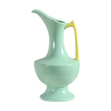 Maxbell Flower Vase with Handles and Spouts Elegant Art for TV Cabinet Wedding Shelf Green