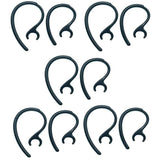 Maxbell 2x10 Pieces Replacement Earhook Ear Hook Loop Earloop Clip For Headset black