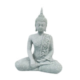 Maxbell Seated Buddha Statue Buddhism Spiritual Decor for Shops Tabletop Decorations A