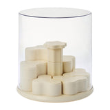 Maxbell Clear Display Case Doll Display Stand for Collectibles Figurines Plush Dolls