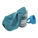 Maxbell Cooling Towel Breathable Mesh Fiber Towel for Outdoor Activities Gym Workout Green