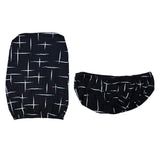 Maxbell Split Design Office Computer Chair Cover Protector Desk Chair Slipcover C