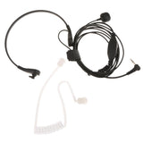 Maxbell 2x2 Way Talk Headset PTT Mic Acoustic Tube Earpiece for Motorola T-Series