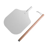 Maxbell 12 inch Pizza Peel for Cheese, Bread, Fruit, Vegetables Sturdy Pizza Spatula 52.5cm