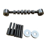 Maxbell Guitar Roller Saddle Bridge Instrument Accessories with Screws Guitar Bridge