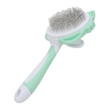 Maxbell Dog Cat Brush Lightweight Pet Comb Brush for Indoor Cats Deshedding Grooming Green