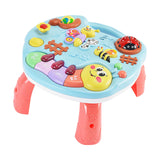 Maxbell Activity Table Center Toys Montessori Toy for 1 2 3 4 Year Old Children Kids