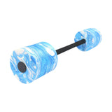 Maxbell Aquatic Dumbbell Versatile Water Workout Training Tool Exercise Swim Barbell Blue