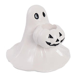 Maxbell Halloween Ghost Figurine Mini Halloween Decoration for Porch Indoor Tabletop Style C