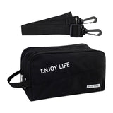 Maxbell Gym Bag Multipurpose Tote Oxford Cloth Crossbody Bags for Workout Sports Gym Black