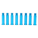 Maxbell Maxbell 8pcs Roller Skates Shoes Single Face Spikes Nail Axle Screws 34mm Blue