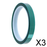 Maxbell 3xTape High Temperature Heat Resistant Insulation Adhesive Electric Tape 12mm