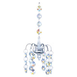 Maxbell 2 Pieces Crystals Ball Prisms  Hanging Ornament Rainbow Maker for Garden