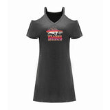 Maxbell Maxbell Women's Off Shoulder Dress Spring Ladies Summer Dress for Work Travel Street L