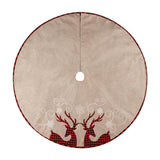 Maxbell Christmas Tree Skirt Reusable Elegant Tree Mat for Entrances Festival Office