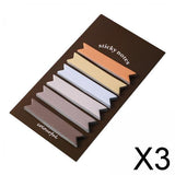 Maxbell 3xIndex Tabs Highlighter Strips Flag Book Flags Tabs for files Magazines Notes Coffee