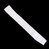 Maxbell 12xBlank Plain Satin Sash for Hen Night/Baby Shower/Bday Party White