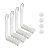 Maxbell 4x Bed Sheet Holder Clips Fixer Gift Bed Sheet Fasteners for Corner for Home