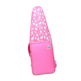 Maxbell Flute Storage Case Storage Case Thickened Padded Portable Vertical Flute Bag Pink