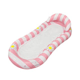 Maxbell Inflatable Pool Float Swimming Pool Floaty Lounge Raft for Relaxing Vacation PINK