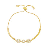 Maxbell Chain Bracelet Casual Mother's Day Gift for Engagement Thanksgiving New Year Mom