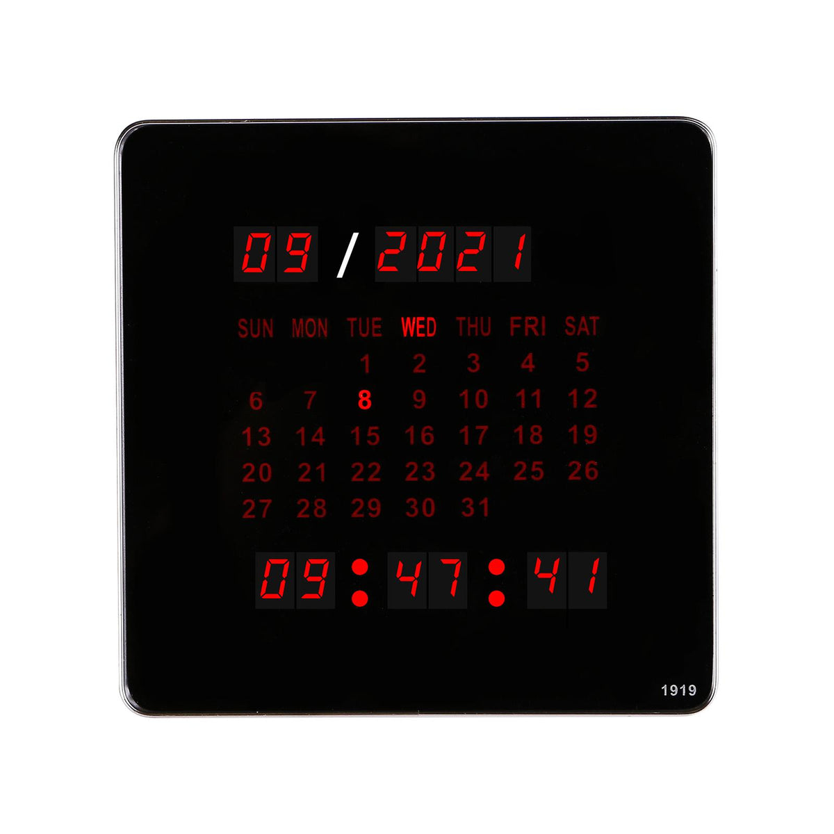 Maxbell Maxbell Digital Wall Clock Calendar Desk Clock for Living Room Study Room Home