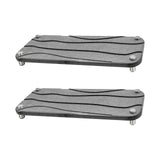 Maxbell 2x Organizer Trays Fashion Sink Caddy Organizer for Countertop Bedroom Plant