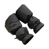 Maxbell Women Winter Padded Puffer Leg Warmers Warm Lightweight Thickened Leg Covers Black