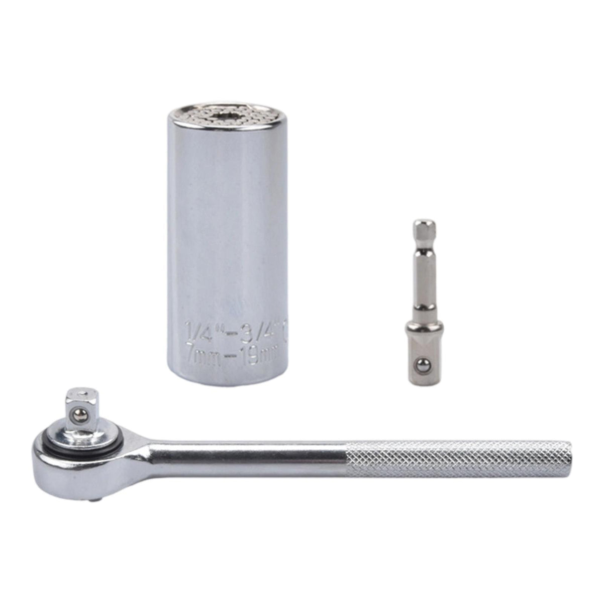 Maxbell Universal Socket Set for Unscrew Any Bolt Sturdy Portable Steel Super Socket