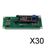 Maxbell 30xYellow-green LCD1602 IIC I2C TWI 1602 Serial LCD Display Module For
