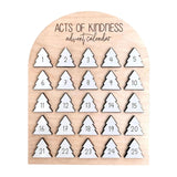 Acts of Kindness Advent Calendar Christmas Decoration for Holiday Xmas Event