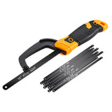 Maxbell Compact Hacksaw with 11 Saw Blade for Tile Wood Metal Cutting Aluminum Frame