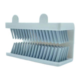 Maxbell Shower Drain Hair Catcher Wall Mounted Hair Collector for Kitchen Hotel Home White