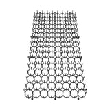 Maxbell Cat Mat with Spikes Portable Cat Deterrent Mat for Lawn Flower Bed Wall