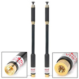 Maxbell Two Way Radio Dual Band VHF/UHF SMA Male Dismountable Telescopic Antenna for TYT TH-F8 TH-UVF9 TH-UV3R WouXun/Kenwood Walkie Talkies - Aladdin Shoppers