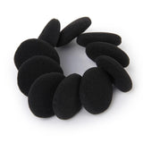 Maxbell 32x5 Pairs Black Replacement Ear Cushion Pads for Sony MDR-Q55 MDR-Q21LP Q22 Q68 Q38 BT140Q