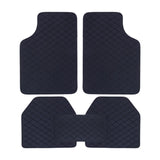 Maxbell 5 Pieces Automotive Floor Mats Front and Rear Mats for Automobile Truck Black