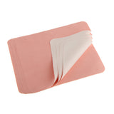 Maxbell Maxbell 10 Pieces Fiber Lens Cleaner Eyeglass Cloth for Glasses Sunglasses Cleaning Pink+Beige