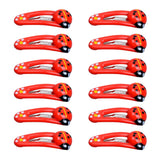 Maxbell 12Pcs Girls Baby Toddler Princess Snap Hair Clips Hair Accessories  Style 3